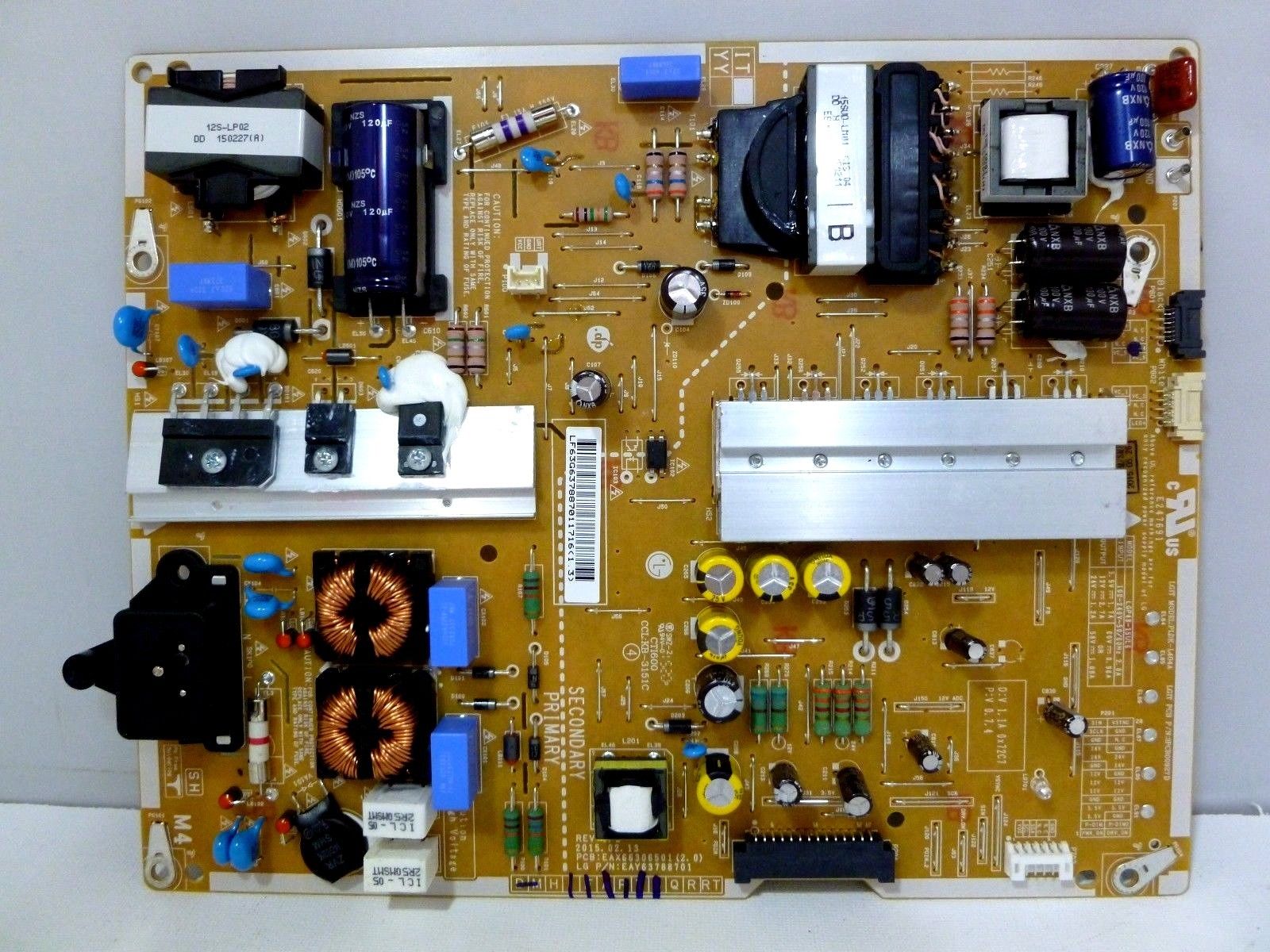 LG EAY63788701 Power Supply Board tested